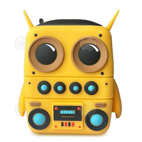INN Cartoon Owl Bluetooth-högtalare Silikon Trådlös Bärbar Vattentät Stereo Bluetooth-högtalare Barnpresenter