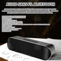 Miniatyrbild 2 av 4: INN Bluetooth-högtalare Intelligent röstassistent trippelljudeffekt 60w 5.3 Bluetooth-version 48HZ-20KHz 6800mah batteri svart