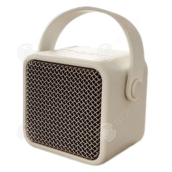 INN Bluetooth 5.2 högtalare kraftfull bas brett ljudfältsstöd för USB-minnen insättbart minneskort beige