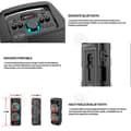 Miniatyrbild 4 av 4: INN Bluetooth-högtalare 30W 4500mAh Bärbar högtalare med ljusuppspelning USB TF-kort AUX TWS Punchy Bass för utomhusfest
