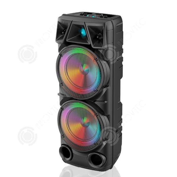 INN Bluetooth-högtalare 30W 4500mAh Bärbar högtalare med ljusuppspelning USB TF-kort AUX TWS Punchy Bass för utomhusfest