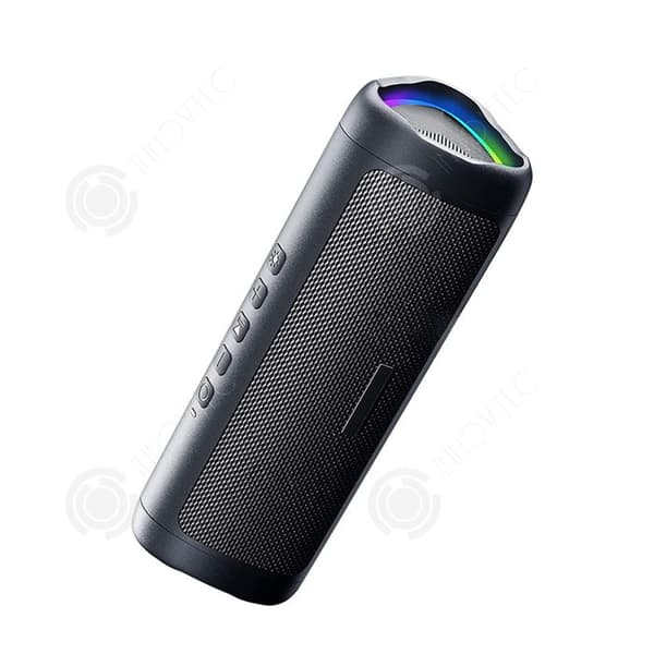 INN Bluetooth-högtalare 2500mAh BT5.3 HD Stereo Handsfree-samtal IPX5 Vattentät Bluetooth-högtalare med LED-ljus TWS-parning