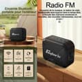 Miniatyrbild 4 av 4: INN Bluetooth-högtalare BT V5.3 Vattentät IPX7 bärbar högtalare med kraftfull bas 360 graders stereoparning Bluetooth-högtalare