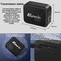 Miniatyrbild 2 av 4: INN Bluetooth-högtalare BT V5.3 Vattentät IPX7 bärbar högtalare med kraftfull bas 360 graders stereoparning Bluetooth-högtalare