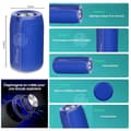 Miniatyrbild 2 av 4: INN Bluetooth-högtalare 12,3x7,4cm 1800mAh mini bluetooth-högtalare 5.0 trådlös högtalare IPX5 vattentät bluetooth-högtalare blå
