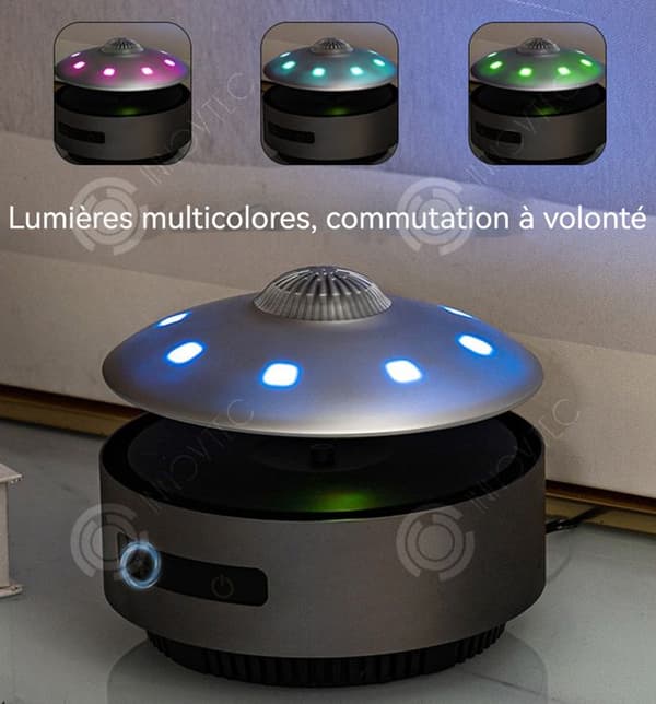 INN Bärbar bluetooth-högtalare automatisk lyftande magnetisk levitation känsla av lyx hemmabruk bluetooth-högtalare LED