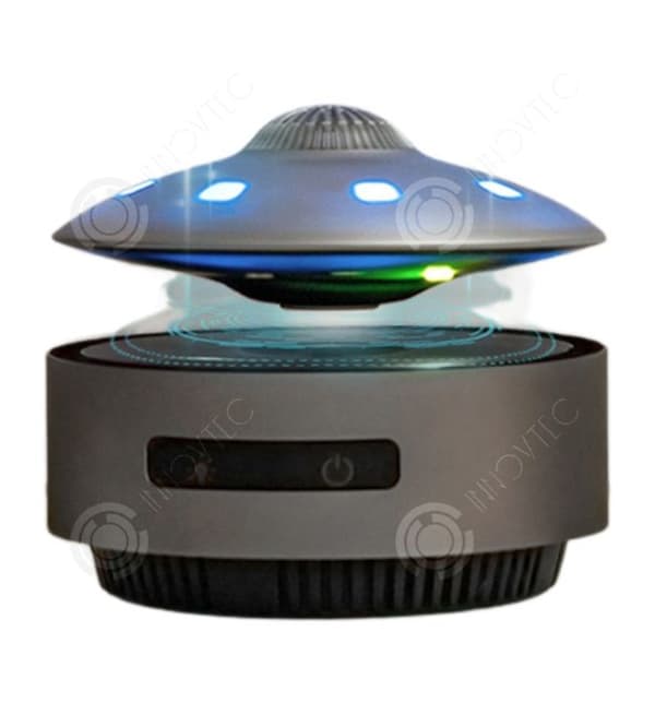 INN Bärbar bluetooth-högtalare automatisk lyftande magnetisk levitation känsla av lyx hemmabruk bluetooth-högtalare LED