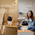 Miniatyrbild 4 av 4: INN Minihögtalare 6 timmars speltid 10 meter effektivt avstånd Bärbar Bluetooth-högtalare vattentät bluetooth-ansluten högtalare