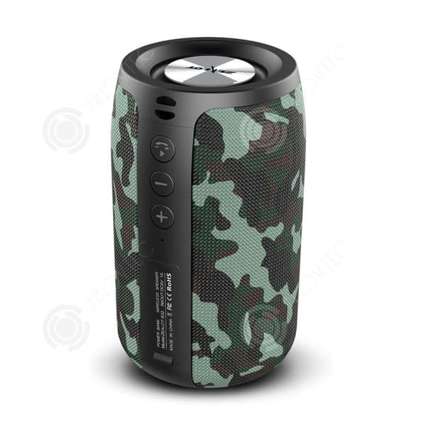 INN Bluetooth-högtalare 1800 mAh BT 5.0 Mini Bluetooth-högtalare Trådlös högtalare IPX5 Vattentät Camouflage Bluetooth-högtalare