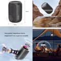 Miniatyrbild 3 av 4: INN Bluetooth-högtalare 9x9x12,8 cm 3000mAh BT 5.2 Mini Bärbar Bluetooth-högtalare Trådlös PA-högtalare Bluetooth-högtalare
