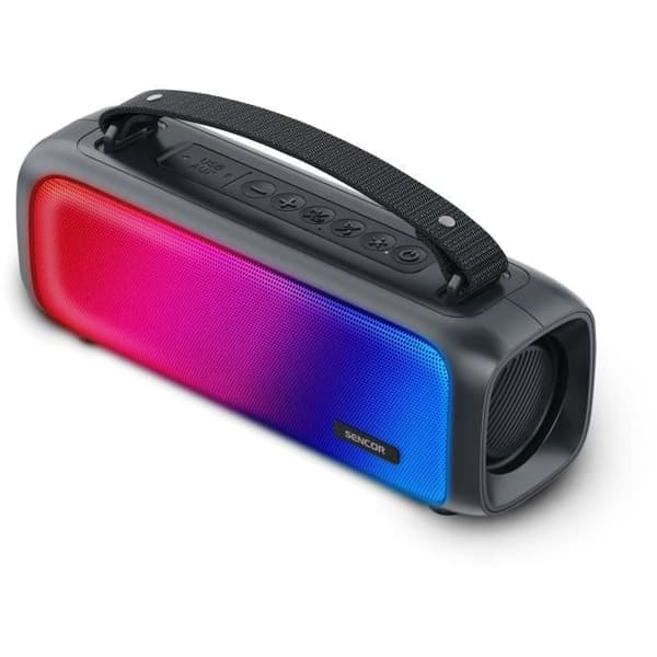Sencor - SSS 3000 KIDS - Högtalare Bluetooth-högtalare med 16W radio, LED-panel