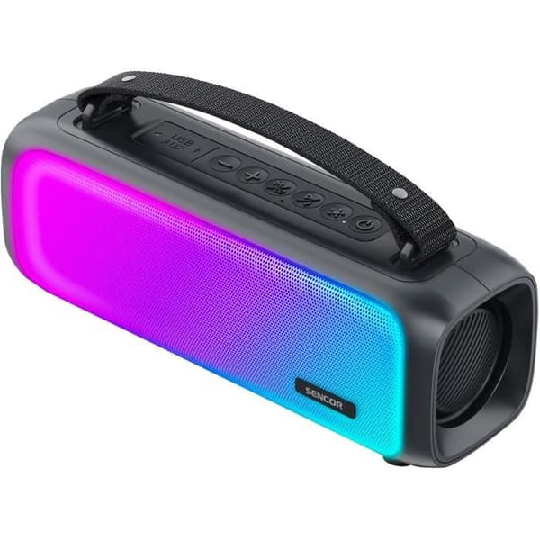 Sencor - SSS 3000 KIDS - Högtalare Bluetooth-högtalare med 16W radio, LED-panel