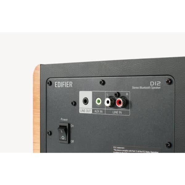 Edifier D12 Wood - Trådlösa skrivbordshögtalare (70W)