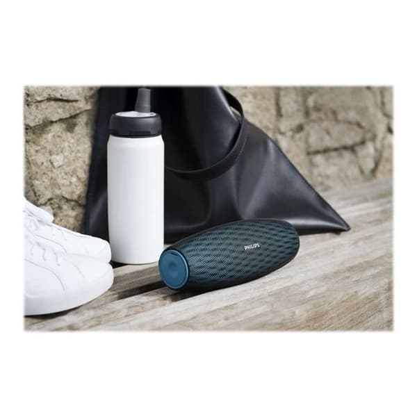 Bärbar Bluetooth-högtalare Philips EverPlay BT7900A 14W blå - vattentät, stöttålig och dammtålig