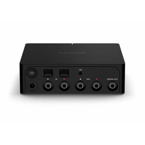 Nätverksljudspelare - SONOS - Port - Svart - Wi-Fi - RCA - 12V växling