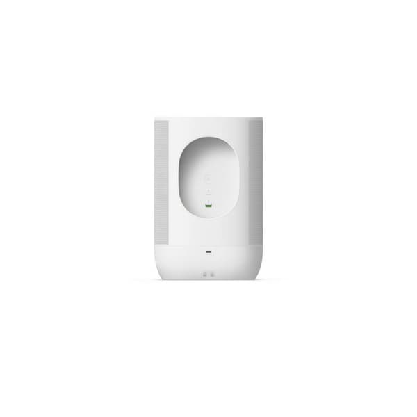 Sonos Move 2 White - Bärbar Bluetooth- och Wi-Fi-högtalare - Trådlösa högtalare