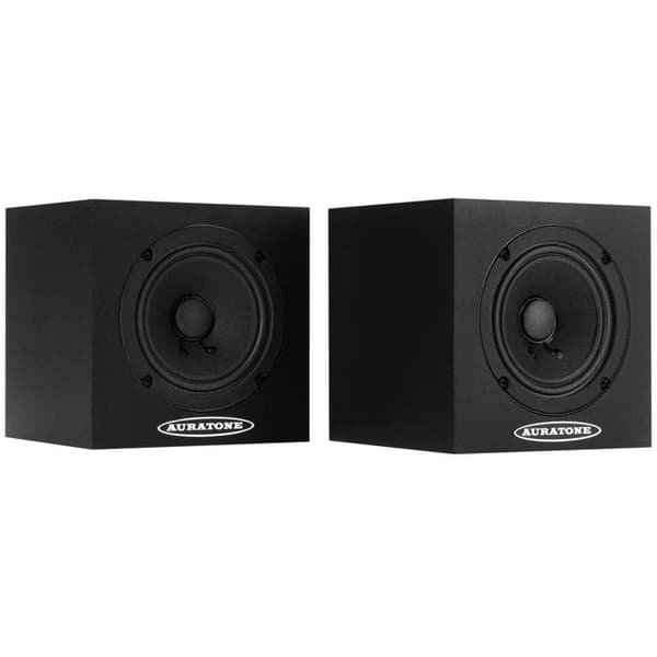 Auratone 5C Aktiv Ljudkub Svart (par) Monitor Högtalare