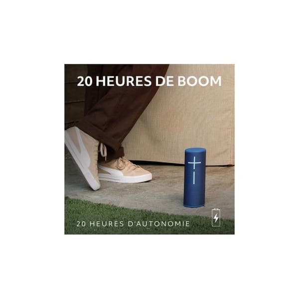 Trådlös bärbar högtalare Ultimate Ears Megaboom 4 Bluetooth Svart