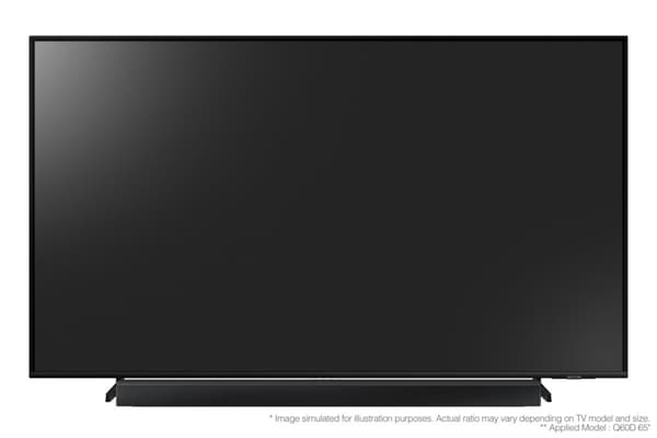 Samsung HW-B750D/EN - soundbar, sort 5.1 kanaler 400 W
