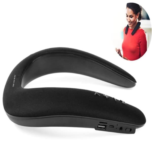 TD® Bluetooth-högtalare, trådlös, suspenderad acou, sport, löpning, kreativ, svart, ljud, hög, stor kapacitet, vacker design
