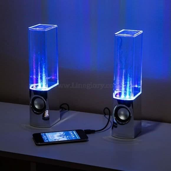 BLUETOOTH Water Dancing water högtalare - Svart - Trådlös - Bluetooth