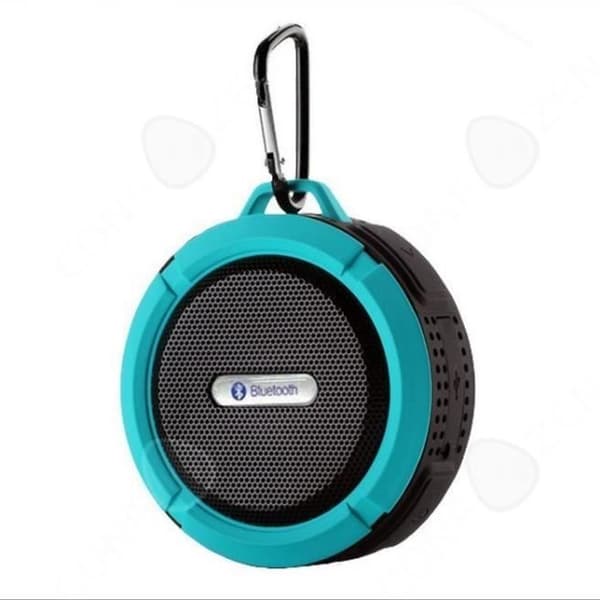 CONFO® 6 vattentät sugkopp trådlöst Bluetooth-ljudkort liten bärbar utomhushögtalare ring liten högtalare