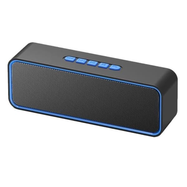 TD® Mini Dual Speaker Bluetooth-högtalare - ansluten trådlös datorbordshögtalare - Ljudtillbehör