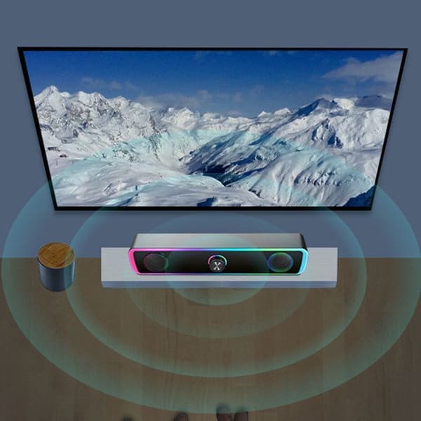 Bluetooth-högtalare TD® 32*5,2*6cm Bluetooth/trådad Stöd för dator, mobiltelefon, TV, PS4 mini hemmhögtalare