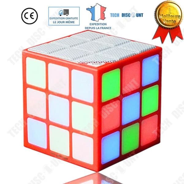 TD®-högtalare rubiks kub Bluetooth-högtalare bärbar vattentät Trådlös power handsfree musiktelefon originalenhet