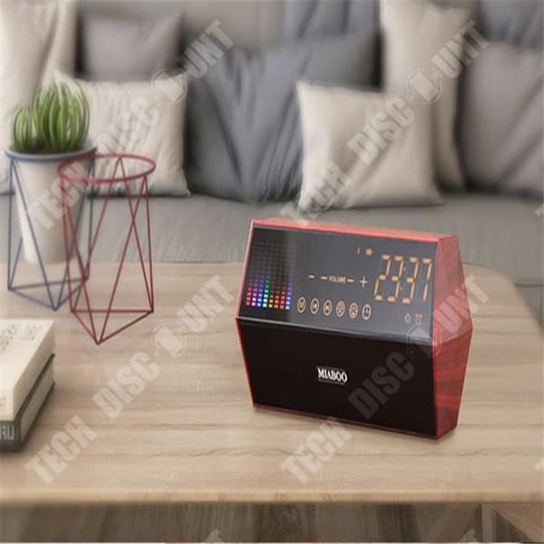 TD® MIABOO Dual Speaker Trådlös Bluetooth-högtalare FM-radiostöd AUX TF Audio 702