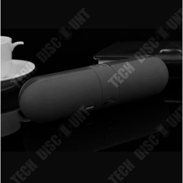 TD® Bluetooth-högtalare Hög volym Hushålls 3D-surround Bärbar subwoofer för hushåll Minihögtalare Kapselform Lugform