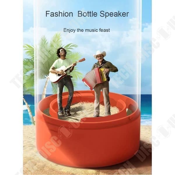 TD® Creative Portable Bluetooth-högtalare | Orange