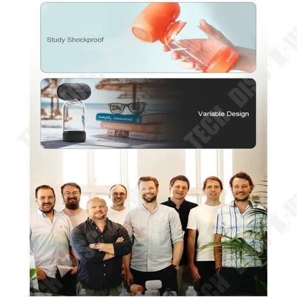 TD® Creative Portable Bluetooth-högtalare | Orange