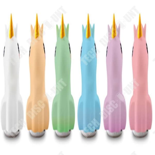 TD® Unicorn taktil silikon nattlampa, bärbar flerfärgad sänglampa, dekoration för barn- och babyrum, laddningsbar led - Med