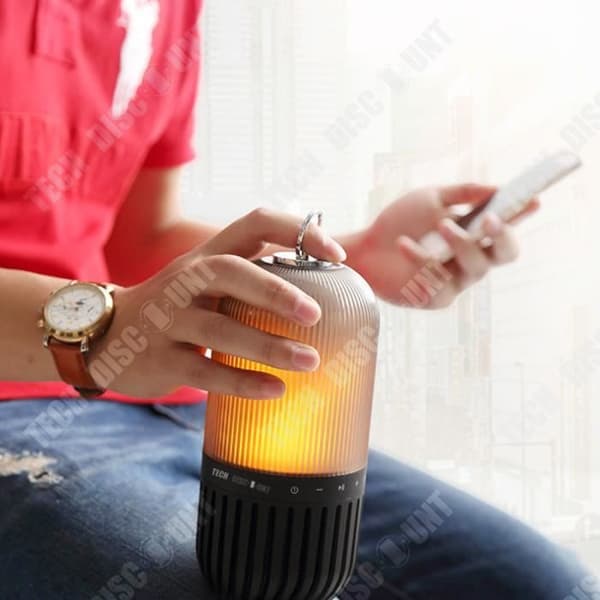 TD®-högtalare Bluetooth-högtalare ljus kraftfull bärbar vattentät trådlös kreativ smart fast färgglad husdjur