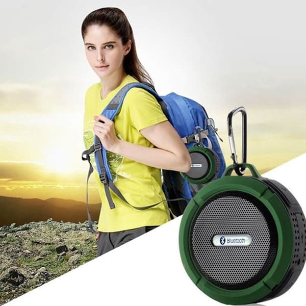 Trådlös bluetooth högtalare bil högtalare förstärka musik hög effekt bärbar vattentät utomhus liten audio
