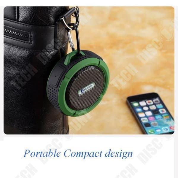 Bluetooth-högtalare - TD® - Minihögtalare - 3W - 10m - Vattentät och bärbar