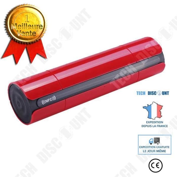 TD® högkvalitativ stereo NFC FM HIFI Trådlös Bluetooth-högtalare Bärbar högtalare Super Bass MP4-spelare