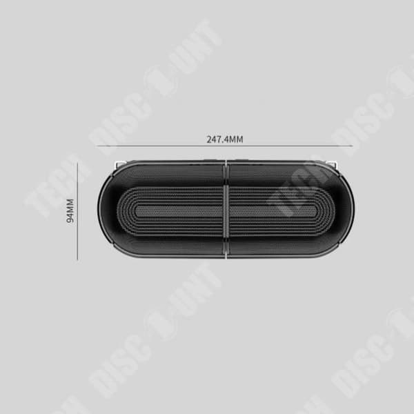 TD® magnetisk bluetooth högtalare vattentät delad utomhus mini högtalarbox par