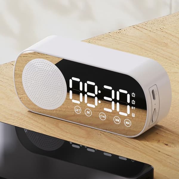 Bluetooth-högtalare-TD®-Bluetooth 5.0-Support TF-kort-Kan användas som väckarklocka