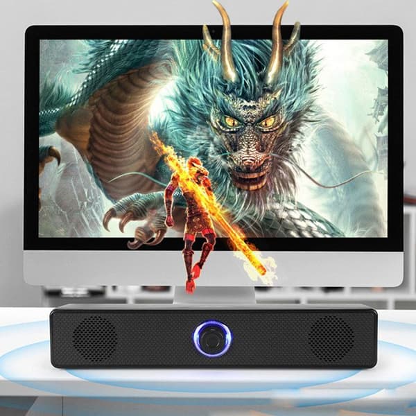 Bluetooth-högtalare - TD® - Surroundljud - 3W x2 - Bluetooth 5.0 - USB