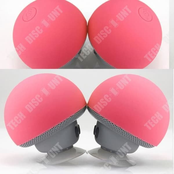 TD® Bluetooth-högtalare trådlös högtalare liten bärbar multifunktionell handsfree musik sugkopp festkvällar på fältet