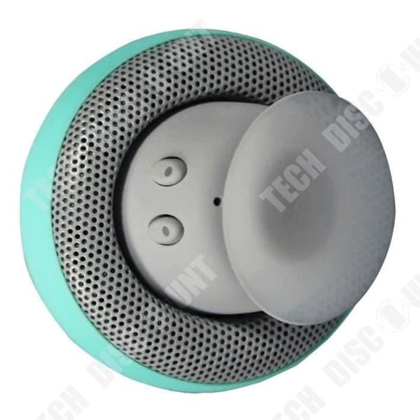 TD® Bluetooth-högtalare 280mAh Handsfree-samtal Sugkoppsfäste
