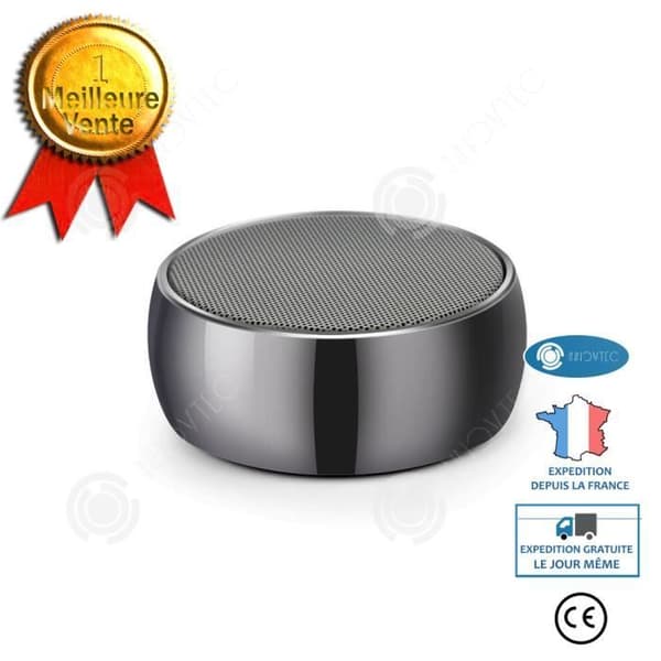 INN® Trådlös bluetooth bärbara utomhushögtalare-Svart- Halloween present julklapp.. subwoofer högtalare