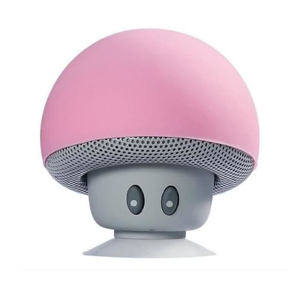 Pink Mushroom Bluetooth-högtalare - Trådlös - High-Tech & Well-Being