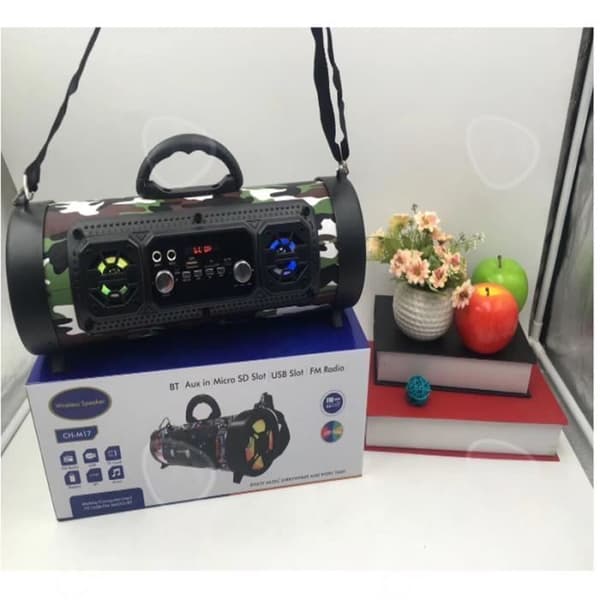 CONFO® M17 Bluetooth-högtalare Utomhus bärbar bärbar ljud trådlös subwoofer