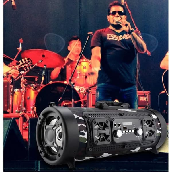 CONFO® M17 Bluetooth-högtalare Utomhus bärbar bärbar ljud trådlös subwoofer