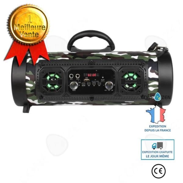 CONFO® M17 Bluetooth-högtalare Utomhus bärbar bärbar ljud trådlös subwoofer