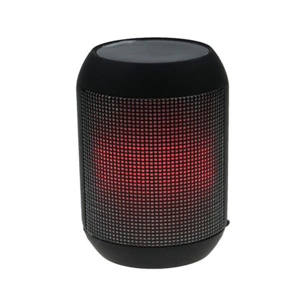 LED trådlös Bluetooth-högtalare Minneskort / USB-nyckel / Aux-ingång - Svart