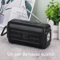 Miniatyrbild 4 av 4: Bluetooth-högtalare - TechDiscount - Solar - Bärbar - FM-radio - 5W